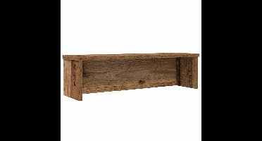 Keukenrek stapelbaar 60x15x16 cm bewerkt hout oud houtkleurig