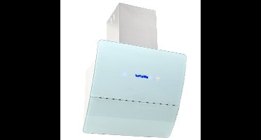 Wandafzuigkap 756 m³/u 60 cm roestvrij staal wit