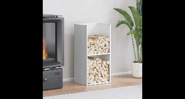 Brandhoutrek 40x30x80 cm koudgewalst staal wit