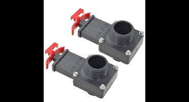 Zwembadklep 2 st 1,5"