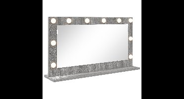 Schmink Spiegel Rechthoekig Grijs Sonoma 80 x 45 x 18 cm