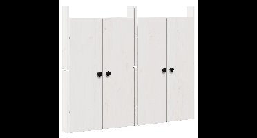 Keukendeur MEPPEL 2 pcs Wit 50 x 9 x 82 cm Massief grenenhout
