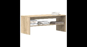 Tv-meubel 100x40x40 cm bewerkt hout sonoma eikenkleurig