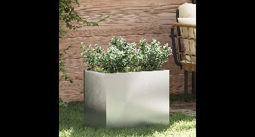 Tuin Bloempot Gegalvaniseerd staal 50 x 32 x 40 cm