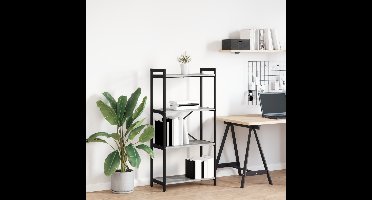 Boekenkast Grijs sonoma 60 x 30 x 120 cm Bewerkt hout