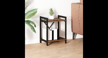 Boekenkast Oud hout 40 x 30 x 50 cm Bewerkt hout