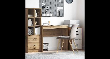 Bureau Artisan Eiken 90 x 40 x 76 cm