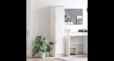 Hoge kast Wit 35 x 39 x 168 cm