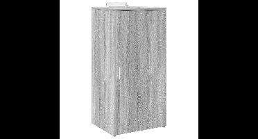 Opbergkast 50x45x103,5 cm bewerkt hout grijs sonoma eikenkleur