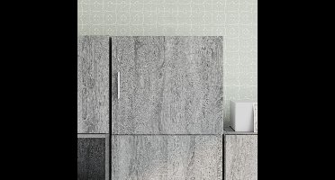 Wandkast 45x42,5x40 cm bewerkt hout grijs sonoma eikenkleurig