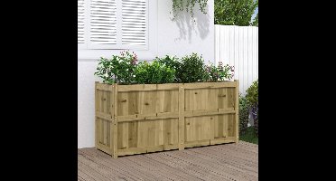 Plantenbak 150x50x70 cm geïmpregneerd grenenhout