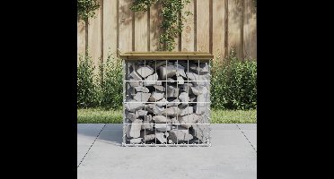 Tuinbank schanskorfontwerp 43x44x42 cm geïmpregneerd grenenhout