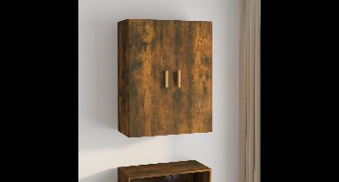 Hangkast 69,5x34x90 cm gerookt eikenkleurig