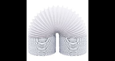 Afzuigslang 6 m 12,5 cm PVC