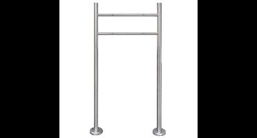 Brievenbusstandaard roestvrij staal