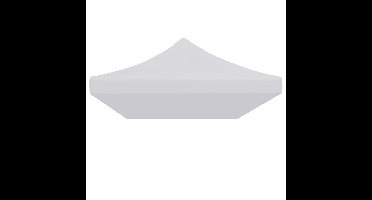 Partytentdak 3x6 m wit