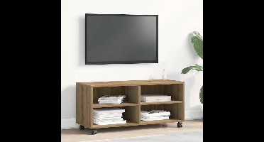 TV-kast Bruin 90 x 35 x 40,5 cm Bewerkt hout