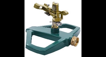 Sproeier roterend 21x22x13 cm metaal groen