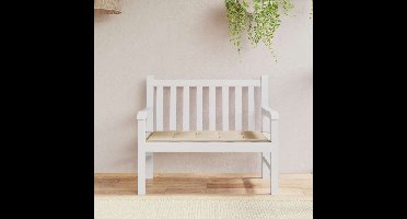 Tuinbankkussen 120x50x4 cm oxford stof beige