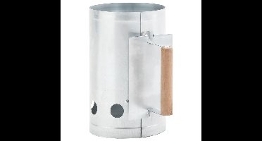 Houtskoolstarter gegalvaniseerd staal