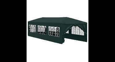 Partytent 3x9 m groen