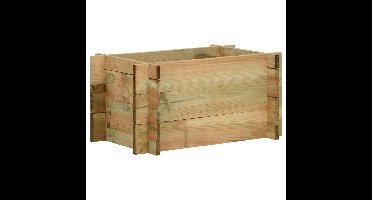 Plantenbak 40 cm geïmpregneerd grenenhout