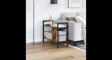 Boekenkast Oud Hout 75 x 30 x 58,5 cm Bewerkt hout