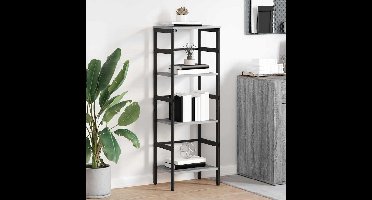 Boekenkast Grijs Sonoma 40 x 29,5 x 115 cm Bewerkt hout