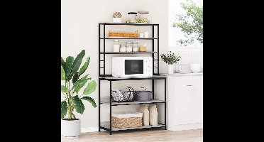 Keukenplank Grijs Sonoma 100 x 40 x 168 cm Bewerkt hout