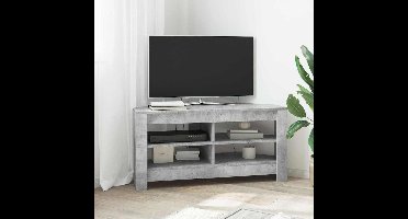 HoekTVKast Beton Grijs 102 x 40,5 x 45 cm Bewerkt hout