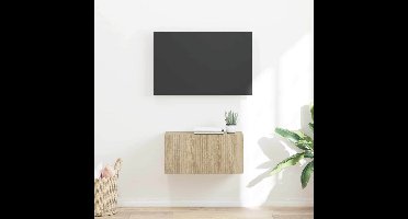 TV Wandkast Sonoma 60 x 31 x 29,5 cm Bewerkt hout