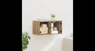 Wandkast Artisan Eiken 68 x 37 x 35 cm Bewerkt hout