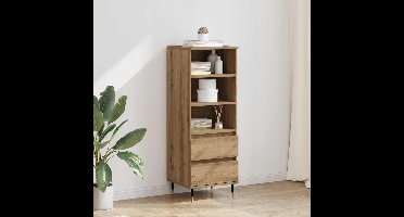 Highboard met lade Artisan Eiken 40 x 36 x 110 cm Bewerkt hout
