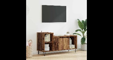 TV-kast Oud Hout 100 x 35 x 55 cm Bewerkt hout