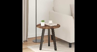 Tafelblad Gerookt eiken 40 x 40 x 1,5 cm Bewerkt hout