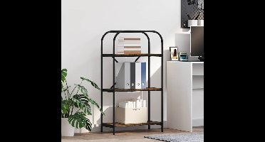 Boekenkast Gerookt eiken 60 x 30 x 109 cm Bewerkt hout