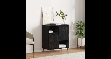 Dressoir Zwart Eiken 60 x 35 x 70 cm