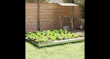 Slakkenhekje Zilver 100 x 3,5 x 25 cm Gegalvaniseerd staal