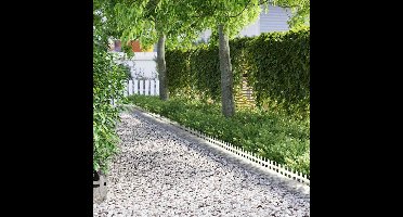 Gazonranden 30 pcs Zilver 103 x 0,05 x 22 cm Roestvrij staal