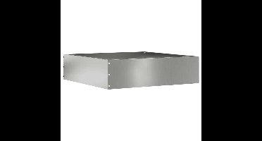 Tuinrand Zilver 50 x 50 x 13 cm Gegalvaniseerd staal