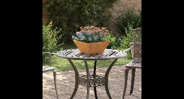 Tuin Bloempot Roestig 35 x 35 x 15 cm Cortenstaal