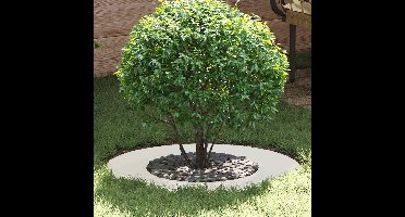 geschikt voor platte boomring WitØ40 / 70 cm Staal