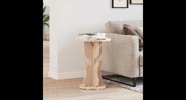 Salontafel Naturel 39,5 x 39,5 x 53,5 cm Massief grenenhout