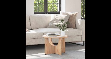 Salontafel Naturel 50 x 50 x 35 cm Massief grenenhout