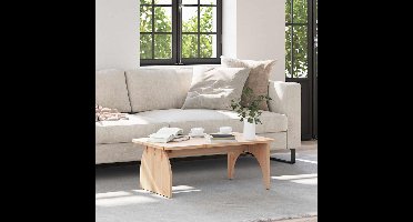 Salontafel Naturel 80 x 50 x 31 cm Massief grenenhout