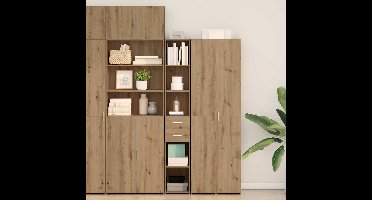 Boekenkast met lade Artisan Eiken 30 x 42.4 x 185.2 cm