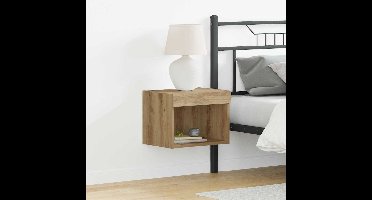 Tv-meubelset met LED Artisan Eiken 40 x 30 x 30 cm Bewerkt hout