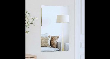 Wandspiegel Rechthoekig 70 x 50 cm gehard glas