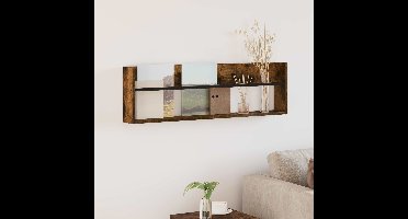 Tijdschrift Rek Gerookt eiken 100 x 12 x 30 cm Bewerkt hout