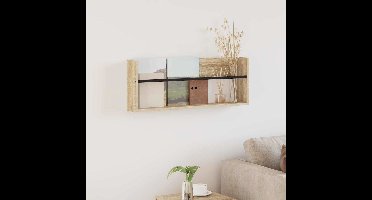 Tijdschrift Rek Sonoma Eiken 80 x 12 x 30 cm Bewerkt hout